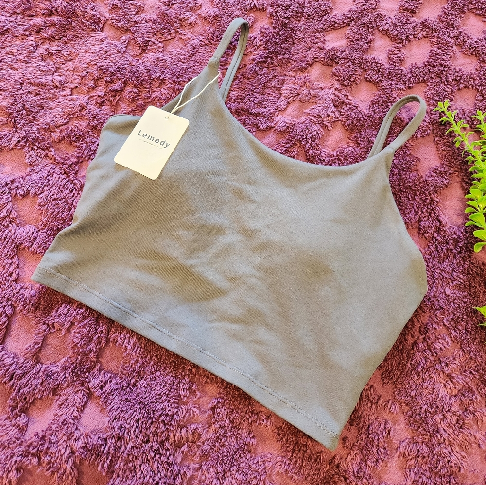 Lemedy Women Padded Sports Bra Size S/M New #1